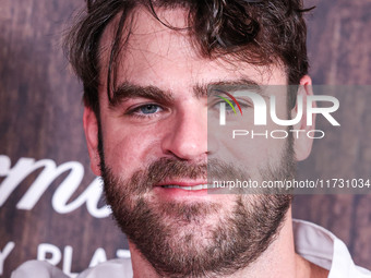 Alex Pall of The Chainsmokers arrives at Darren Dzienciol's Haunted Hotel Halloween Party 2024 presented by UTOPIA and Casa Azul Organic Teq...