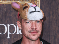 Diplo (Thomas Wesley Pentz) arrives at Darren Dzienciol's Haunted Hotel Halloween Party 2024 presented by UTOPIA and Casa Azul Organic Tequi...