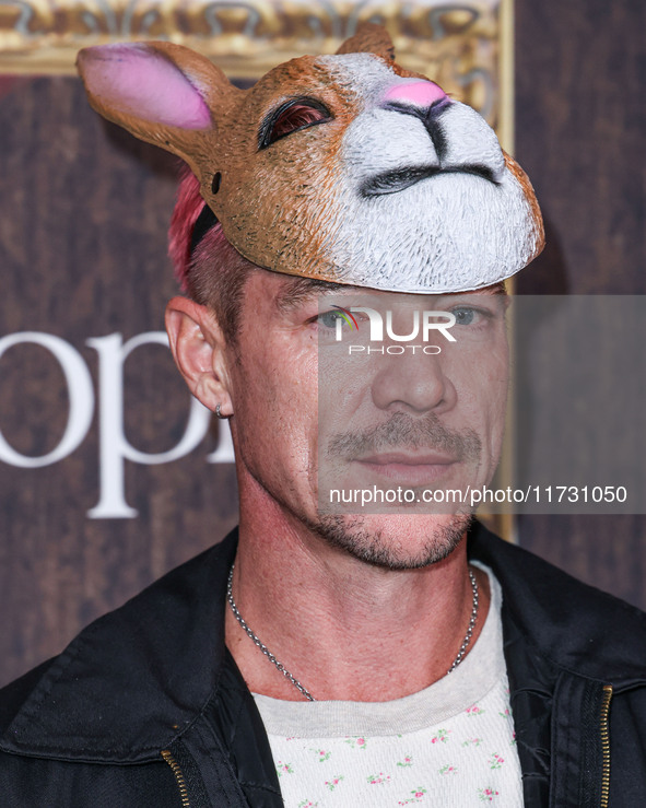 Diplo (Thomas Wesley Pentz) arrives at Darren Dzienciol's Haunted Hotel Halloween Party 2024 presented by UTOPIA and Casa Azul Organic Tequi...