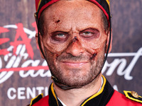 Darren Dzienciol arrives at Darren Dzienciol's Haunted Hotel Halloween Party 2024 presented by UTOPIA and Casa Azul Organic Tequila held at...