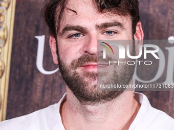 Alex Pall of The Chainsmokers arrives at Darren Dzienciol's Haunted Hotel Halloween Party 2024 presented by UTOPIA and Casa Azul Organic Teq...