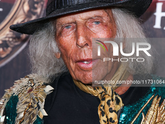 James Goldstein arrives at Darren Dzienciol's Haunted Hotel Halloween Party 2024 presented by UTOPIA and Casa Azul Organic Tequila held at t...