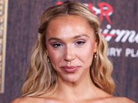 Alexis Ren arrives at Darren Dzienciol's Haunted Hotel Halloween Party 2024 presented by UTOPIA and Casa Azul Organic Tequila held at the Fa...