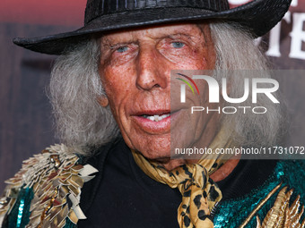 James Goldstein arrives at Darren Dzienciol's Haunted Hotel Halloween Party 2024 presented by UTOPIA and Casa Azul Organic Tequila held at t...