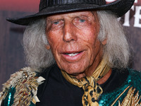 James Goldstein arrives at Darren Dzienciol's Haunted Hotel Halloween Party 2024 presented by UTOPIA and Casa Azul Organic Tequila held at t...