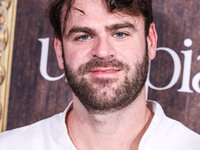 Alex Pall of The Chainsmokers arrives at Darren Dzienciol's Haunted Hotel Halloween Party 2024 presented by UTOPIA and Casa Azul Organic Teq...