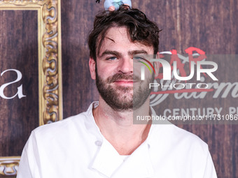 Alex Pall of The Chainsmokers arrives at Darren Dzienciol's Haunted Hotel Halloween Party 2024 presented by UTOPIA and Casa Azul Organic Teq...