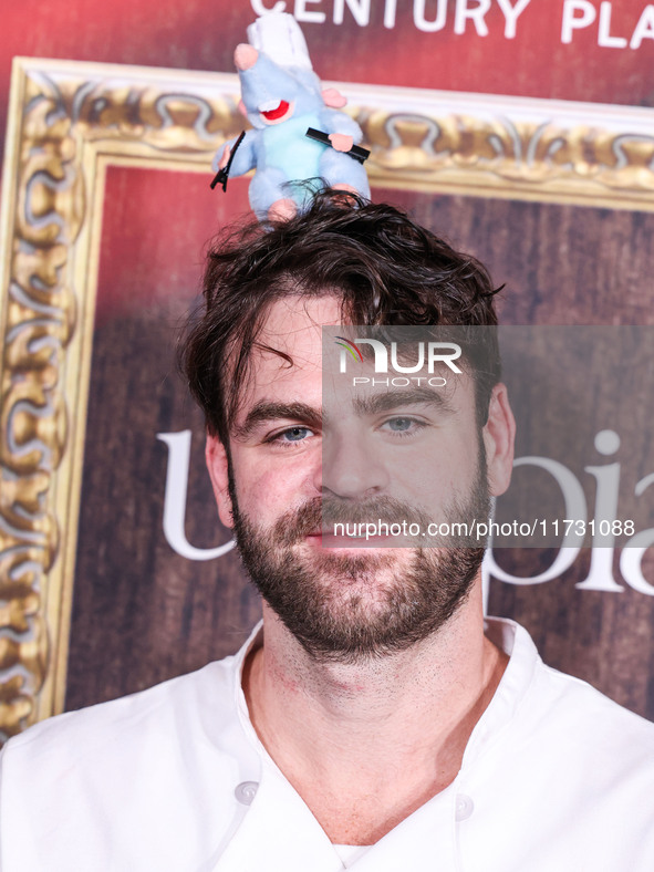 Alex Pall of The Chainsmokers arrives at Darren Dzienciol's Haunted Hotel Halloween Party 2024 presented by UTOPIA and Casa Azul Organic Teq...