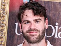 Alex Pall of The Chainsmokers arrives at Darren Dzienciol's Haunted Hotel Halloween Party 2024 presented by UTOPIA and Casa Azul Organic Teq...