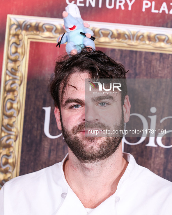 Alex Pall of The Chainsmokers arrives at Darren Dzienciol's Haunted Hotel Halloween Party 2024 presented by UTOPIA and Casa Azul Organic Teq...