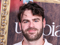 Alex Pall of The Chainsmokers arrives at Darren Dzienciol's Haunted Hotel Halloween Party 2024 presented by UTOPIA and Casa Azul Organic Teq...