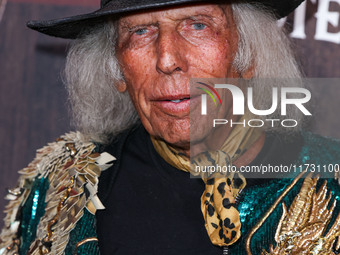 James Goldstein arrives at Darren Dzienciol's Haunted Hotel Halloween Party 2024 presented by UTOPIA and Casa Azul Organic Tequila held at t...