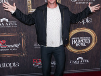 Diplo (Thomas Wesley Pentz) arrives at Darren Dzienciol's Haunted Hotel Halloween Party 2024 presented by UTOPIA and Casa Azul Organic Tequi...