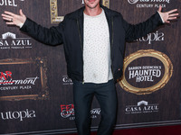 Diplo (Thomas Wesley Pentz) arrives at Darren Dzienciol's Haunted Hotel Halloween Party 2024 presented by UTOPIA and Casa Azul Organic Tequi...