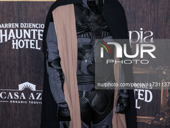 Alesso (Alessandro Renato Rodolfo Lindblad) arrives at Darren Dzienciol's Haunted Hotel Halloween Party 2024 presented by UTOPIA and Casa Az...