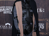 Alesso (Alessandro Renato Rodolfo Lindblad) arrives at Darren Dzienciol's Haunted Hotel Halloween Party 2024 presented by UTOPIA and Casa Az...