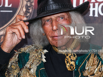 James Goldstein arrives at Darren Dzienciol's Haunted Hotel Halloween Party 2024 presented by UTOPIA and Casa Azul Organic Tequila held at t...