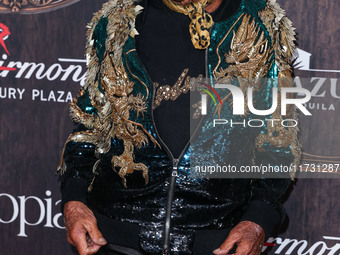 James Goldstein arrives at Darren Dzienciol's Haunted Hotel Halloween Party 2024 presented by UTOPIA and Casa Azul Organic Tequila held at t...