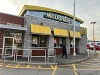 McDonald's Restaurant is in Toronto, Ontario, Canada, on October 30, 2024. (