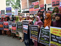 Activists from Humanity Revolution Bangladesh staged a demonstration in Dhaka, Bangladesh, on November 2, 2024, demanding the dissolution of...