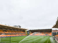 A view of the ground during the Premier League match between Wolverhampton Wanderers and Crystal Palace at Molineux in Wolverhampton, Englan...