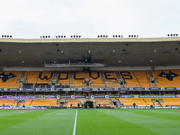 A view of the ground during the Premier League match between Wolverhampton Wanderers and Crystal Palace at Molineux in Wolverhampton, Englan...