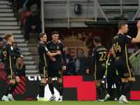 Bobby Thomas of Coventry City celebrates his goal during the Sky Bet Championship match between Middlesbrough and Coventry City at the River...