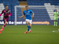 During the FA Cup First Round match between Stockport County and Forest Green Rovers at Edgeley Park Stadium in Stockport, England, on Novem...