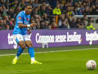 Jayden Fevrier #10 of Stockport County F.C. during the FA Cup First Round match between Stockport County and Forest Green Rovers at the Edge...