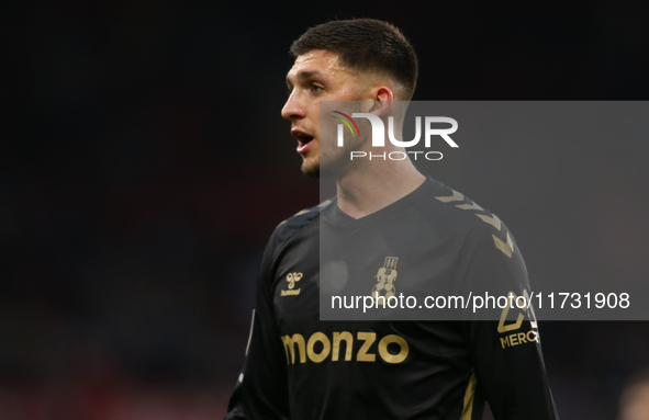 Bobby Thomas of Coventry City participates in the Sky Bet Championship match between Middlesbrough and Coventry City at the Riverside Stadiu...