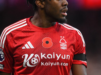 Anthony Elanga of Nottingham Forest participates in the Premier League match between Nottingham Forest and West Ham United at the City Groun...