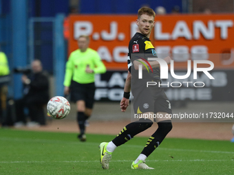 Jonny Smith of Wigan Athletic participates in the FA Cup First Round match between Carlisle United and Wigan Athletic at Brunton Park in Car...