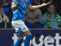 Fraser Horsfall #6 of Stockport County F.C. celebrates his goal during the FA Cup First Round match between Stockport County and Forest Gree...