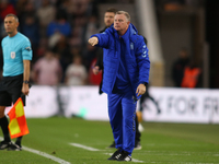 Coventry City Manager Mark Robins is present during the Sky Bet Championship match between Middlesbrough and Coventry City at the Riverside...