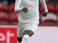 Isaiah Jones of Middlesbrough plays during the Sky Bet Championship match between Middlesbrough and Coventry City at the Riverside Stadium i...