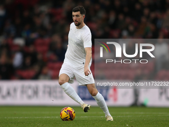 Finn Azaz participates in the Sky Bet Championship match between Middlesbrough and Coventry City at the Riverside Stadium in Middlesbrough,...