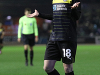 Jonny Smith of Wigan Athletic celebrates making it 2-0 to Wigan during the FA Cup First Round match between Carlisle United and Wigan Athlet...