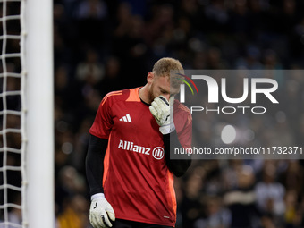 Michele Di Gregorio of Juventus participates in the Italian Serie A Enilive soccer championship match between Udinese Calcio and Juventus FC...