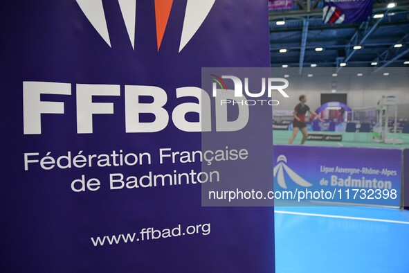 The French Badminton Championships for disabled people take place in Valence, Drome, on November 2, 2024. 