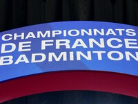 The French Badminton Championships for disabled people take place in Valence, Drome, on November 2, 2024. (