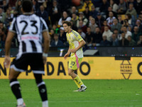 Kenan Yildiz of Juventus participates in the Italian Serie A Enilive soccer championship football match between Udinese Calcio and Juventus...