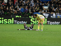 Hassane Kamara of Udinese shows disappointment during the Italian Serie A Enilive soccer championship match between Udinese Calcio and Juven...