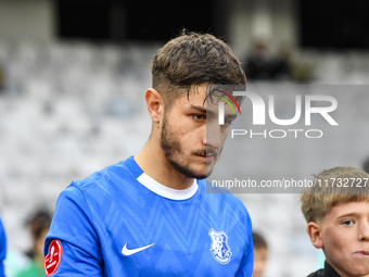 Victor Dican participates in the Romanian Cup match between Sanatatea Cluj and Farul Constanta in Cluj, Romania, on October 31, 2024, at Clu...