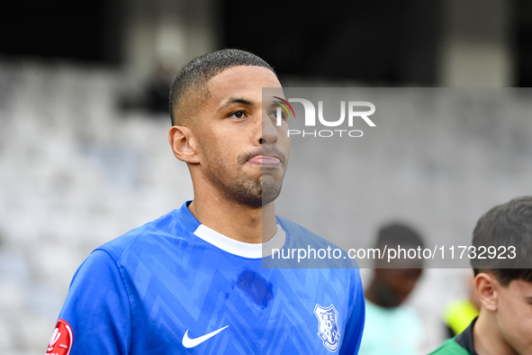 Rivaldinho plays during the Romanian Cup match between Sanatatea Cluj and Farul Constanta at Cluj Arena in Cluj, Romania, on October 31, 202...