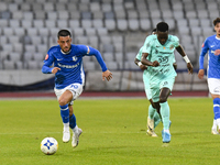 Robert Mustaca participates in the Romanian Cup match between Sanatatea Cluj and Farul Constanta at Cluj Arena in Cluj, Romania, on October...