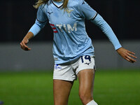 Martina Zanoli of S.S. Lazio is in action during the 8th day of the Serie A Femminile eBay Championship between S.S. Lazio and F.C. Como at...