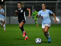 Flaminia Simonetti of S.S. Lazio is in action during the 8th day of the Serie A Femminile eBay Championship between S.S. Lazio and F.C. Como...