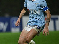 Noemi Visentin of S.S. Lazio is in action during the 8th day of the Serie A Femminile eBay Championship between S.S. Lazio and F.C. Como at...