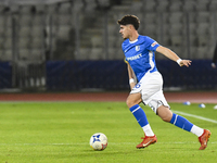 Gabriel Buta is in action during the Romanian Cup match between Sanatatea Cluj and Farul Constanta at Cluj Arena in Cluj, Romania, on Octobe...