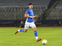 Gabriel Buta is in action during the Romanian Cup match between Sanatatea Cluj and Farul Constanta at Cluj Arena in Cluj, Romania, on Octobe...